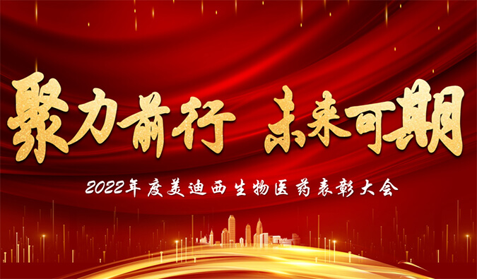 聚力前行，未來可期 | 美迪西召開2022年度表彰大會 
